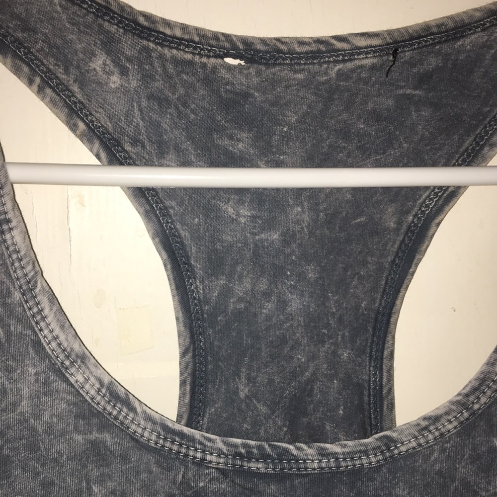 Acid Wash Racerback Tank Top - Picture 3 of 3